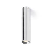 DECKENLEUCHTE RIGA 18 Chrom 4 W - Chromfarben, Metall (45/45/182cm) - Rendl