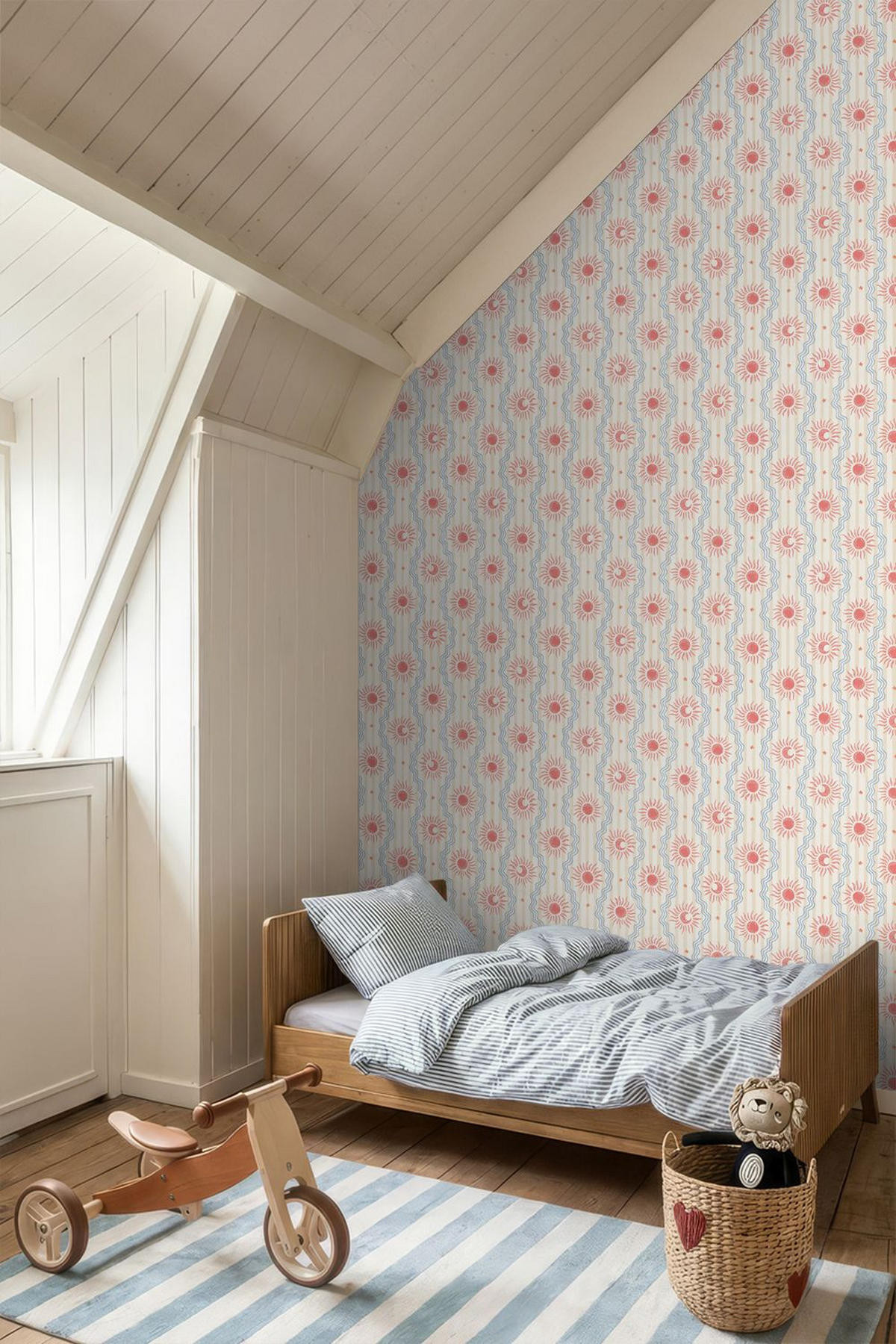 TAPETE Retro-Ornamente 50 x 900 cm - Beige, Papier (50/0.1cm) - ESTAhome