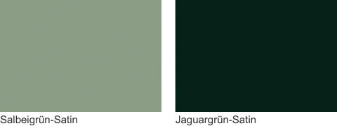 Salbeigrün Satin | Jaguargrün Satin