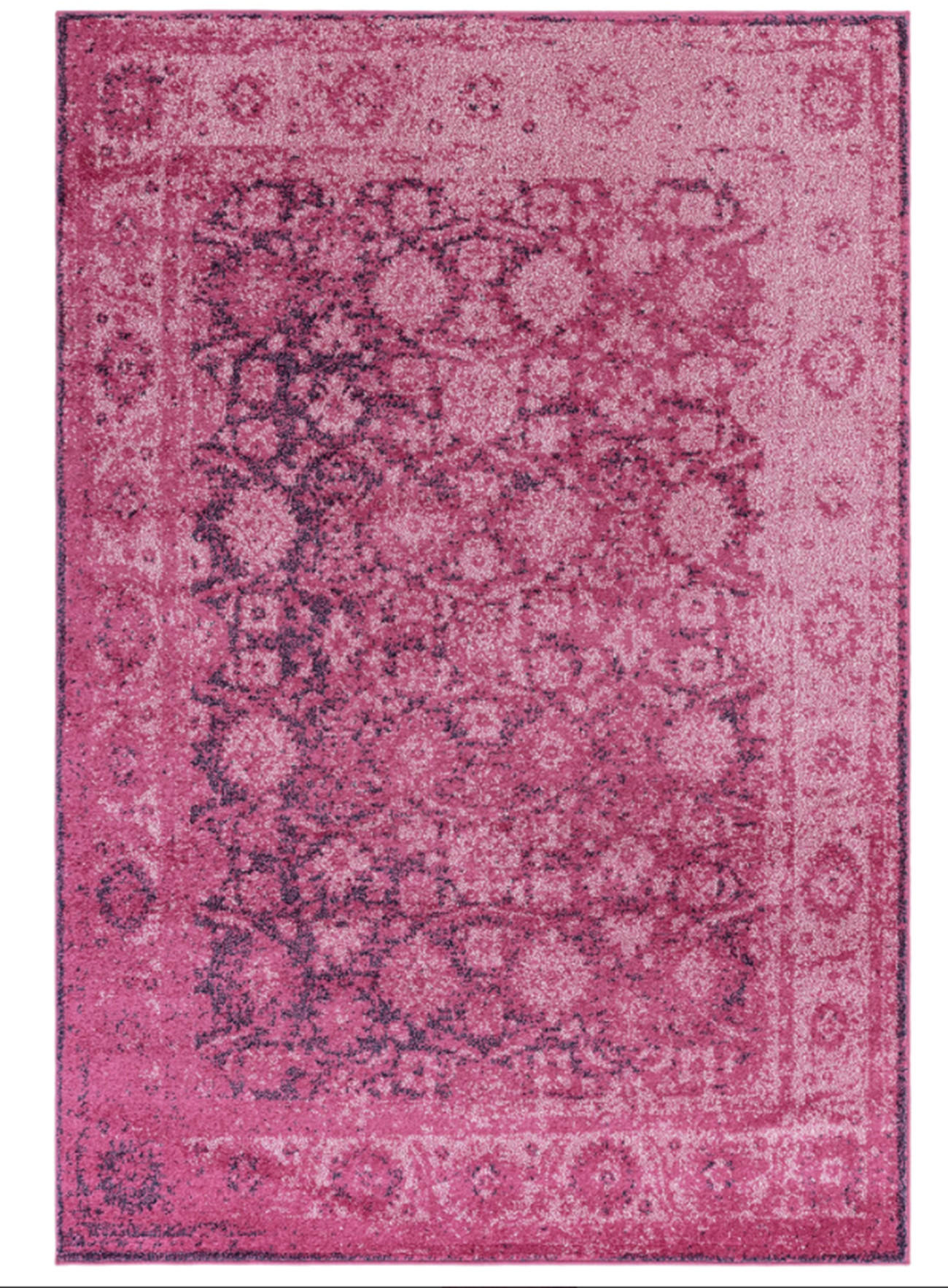 TEPPICH modern Flachgewebe LEGACY Rosa 160 x 230 cm - Pink, Textil (160/230cm) - Novatrend