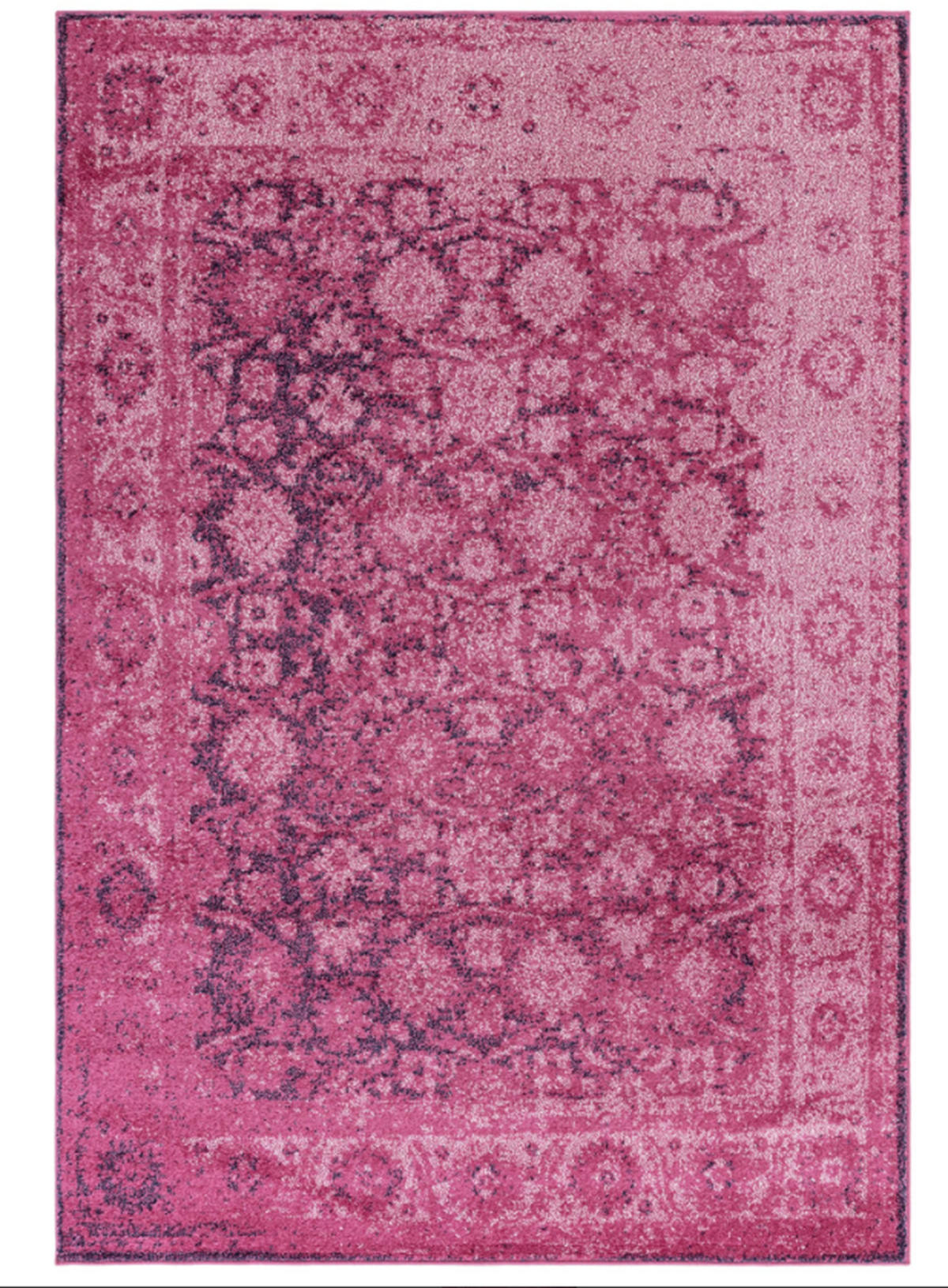 TEPPICH modern Flachgewebe LEGACY Rosa 160 x 230 cm - Pink, Textil (160/230cm) - Novatrend