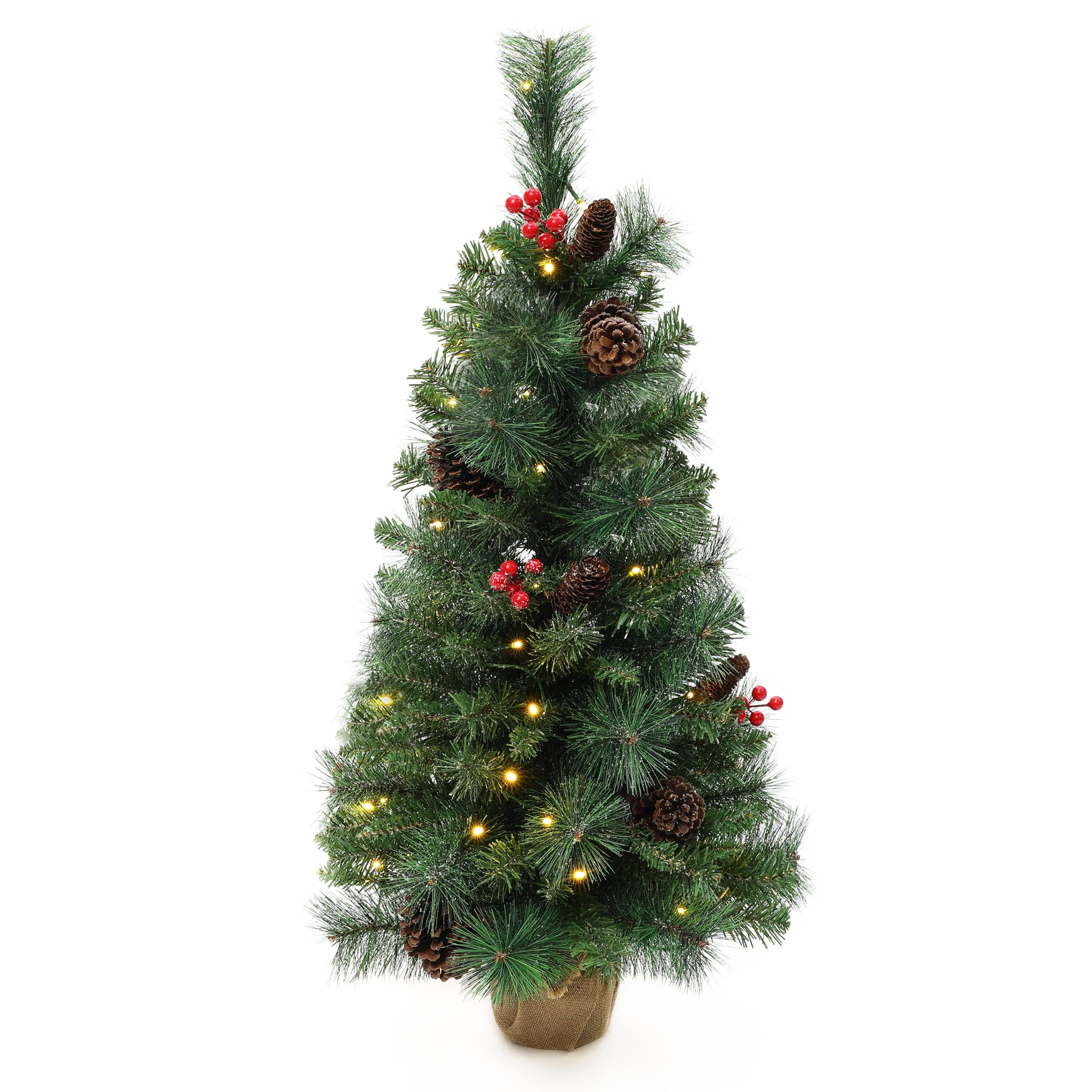 Hometopia Weihnachtsbaum Grün 93 cm