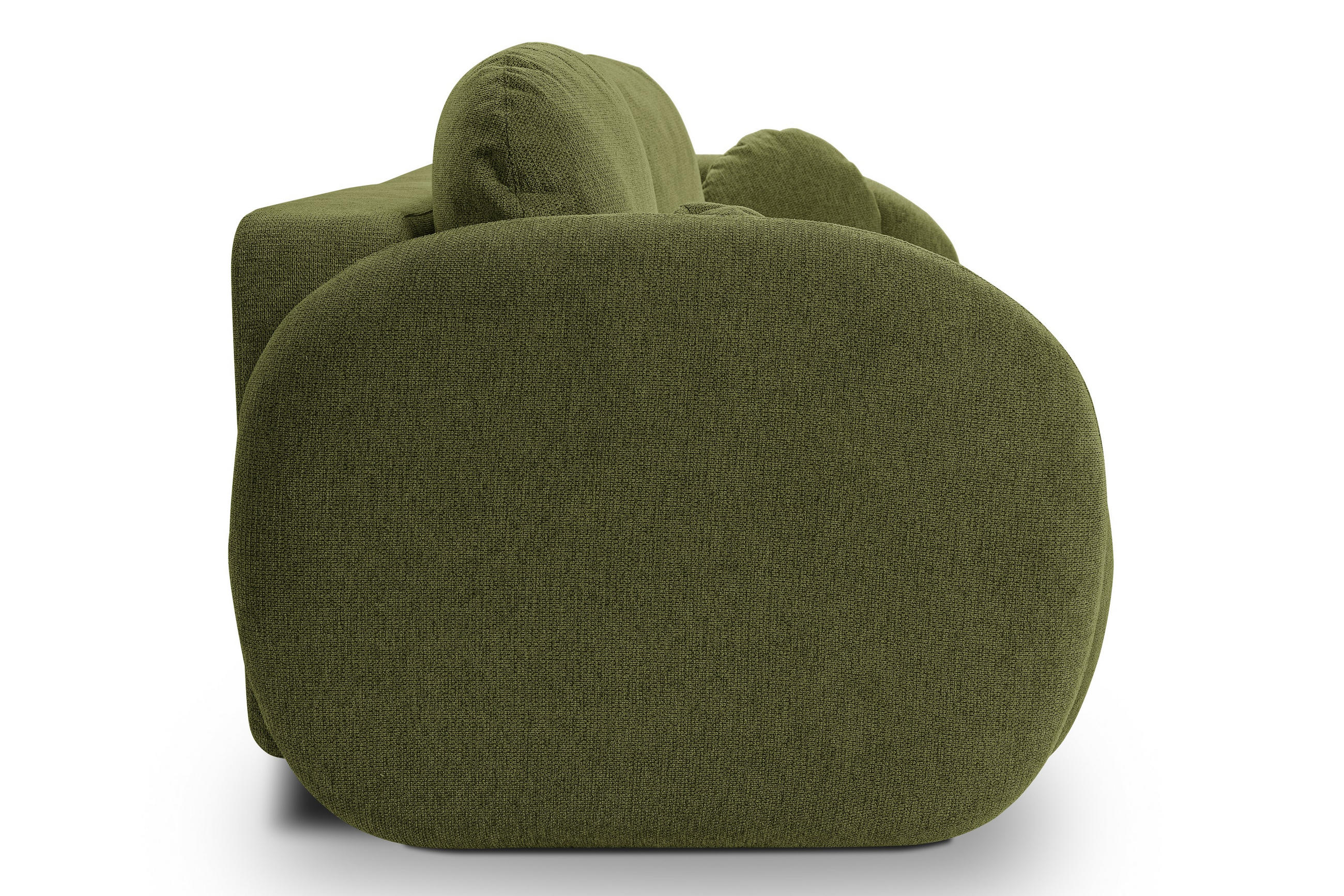 Thumbnail - Masseno Bettsofa, Grün, Holz, 3-Sitzer, 238x86.5x101 cm, Wohnzimmer, Sofas & Couches, Schlafsofas