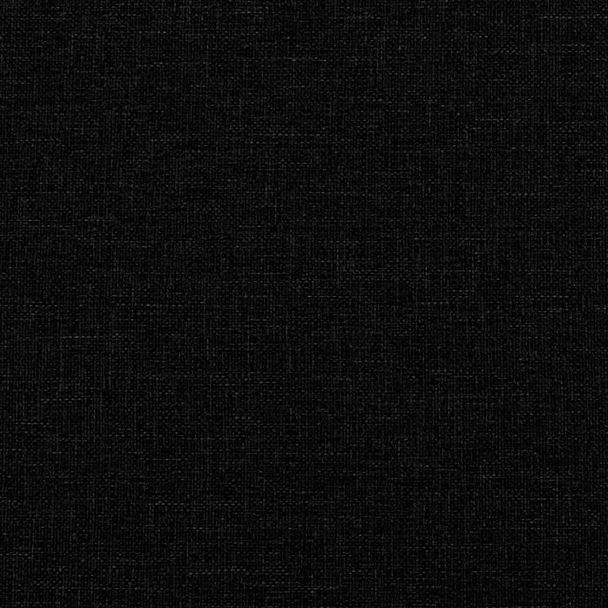 ESSZIMMERSTÜHLE 2 Stk. Schwarz Stoff 45*54*86cm - Schwarz, Metall (45/86/54cm) - ZMH