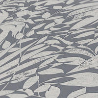 VLIESTAPETE Grau 53/1005 cm - Silberfarben, Textil (53/1cm) - KUNSTLOFT
