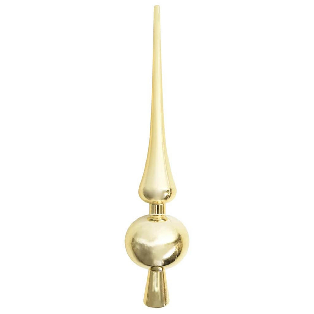 WEIHNACHTSKUGELSET 120 -teilig Gold Kunststoff - Goldfarben, Kunststoff (6/27/6cm) - vidaXL
