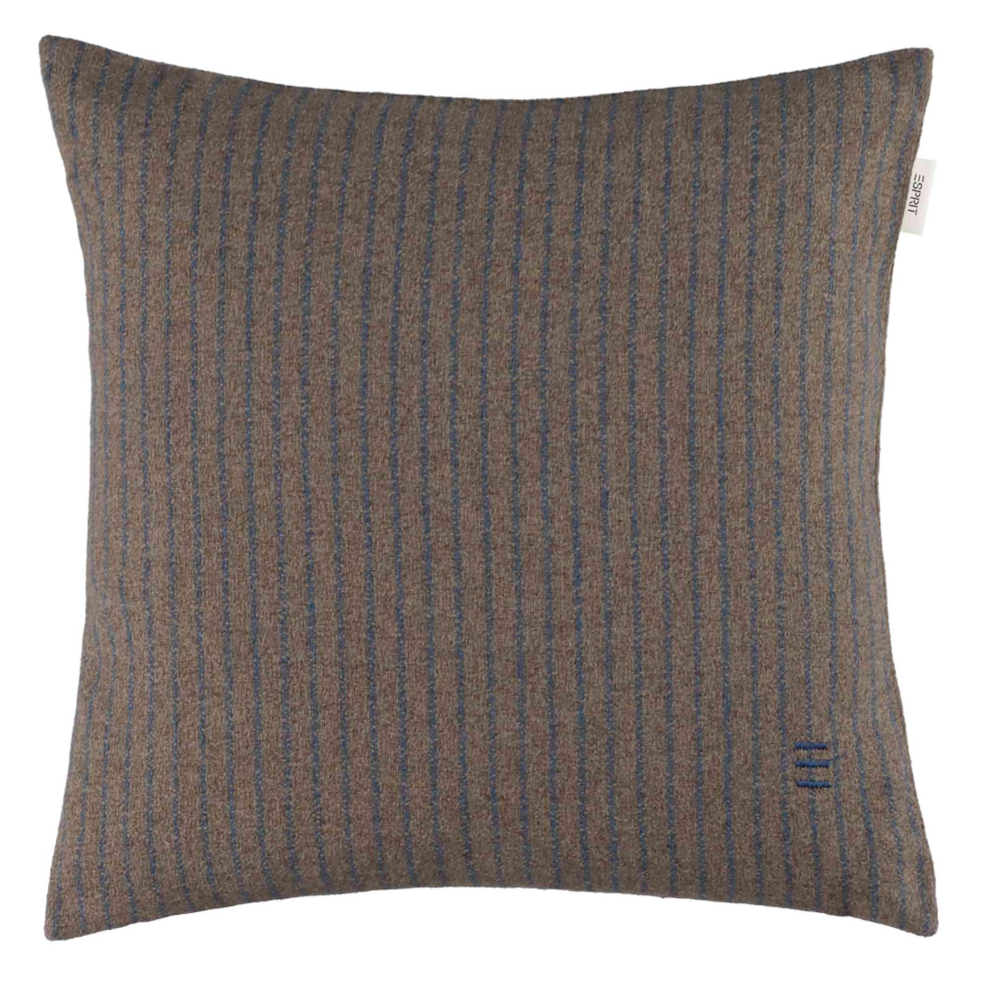 ZIERKISSENHÜLLE DEKOKISSENHÜLLE FUN STRIPE 2er Set - Braun, Textil (38/38cm) - Esprit