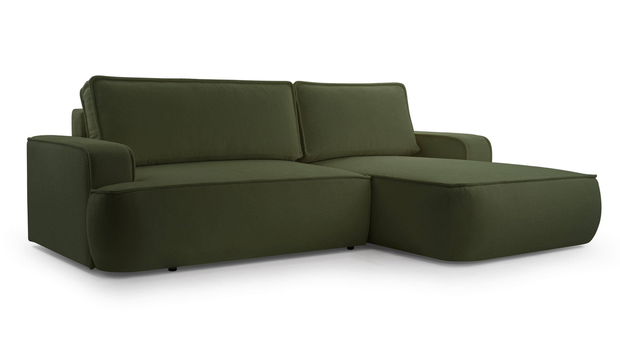 Masseno Ecksofa Grün 260x168 cm