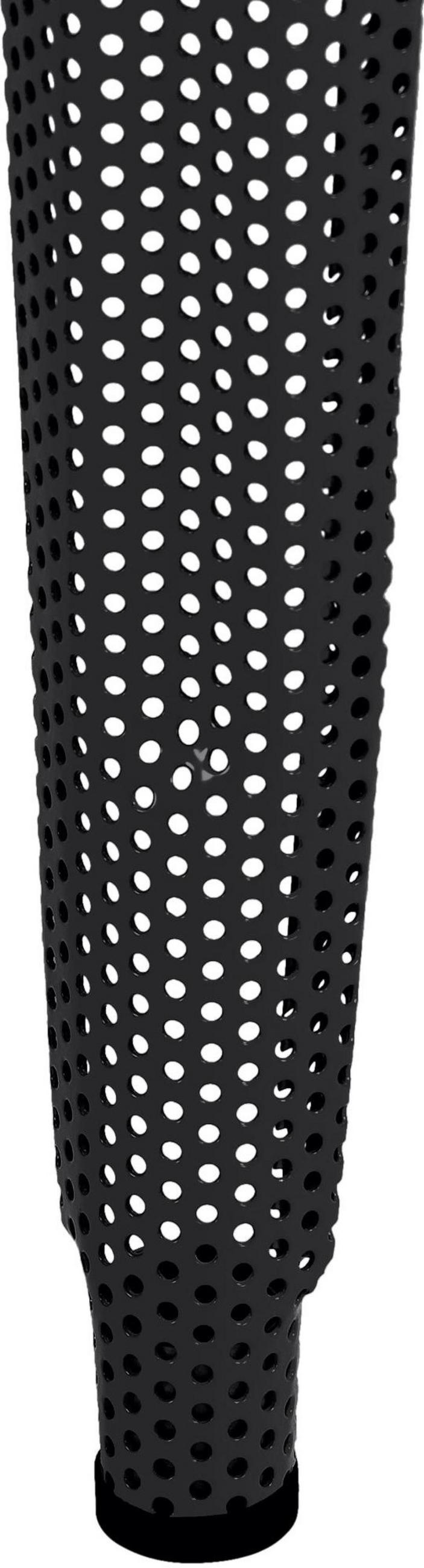 BARHOCKER Metall schwarz - Schwarz, Metall (43/77/43cm) - CLP