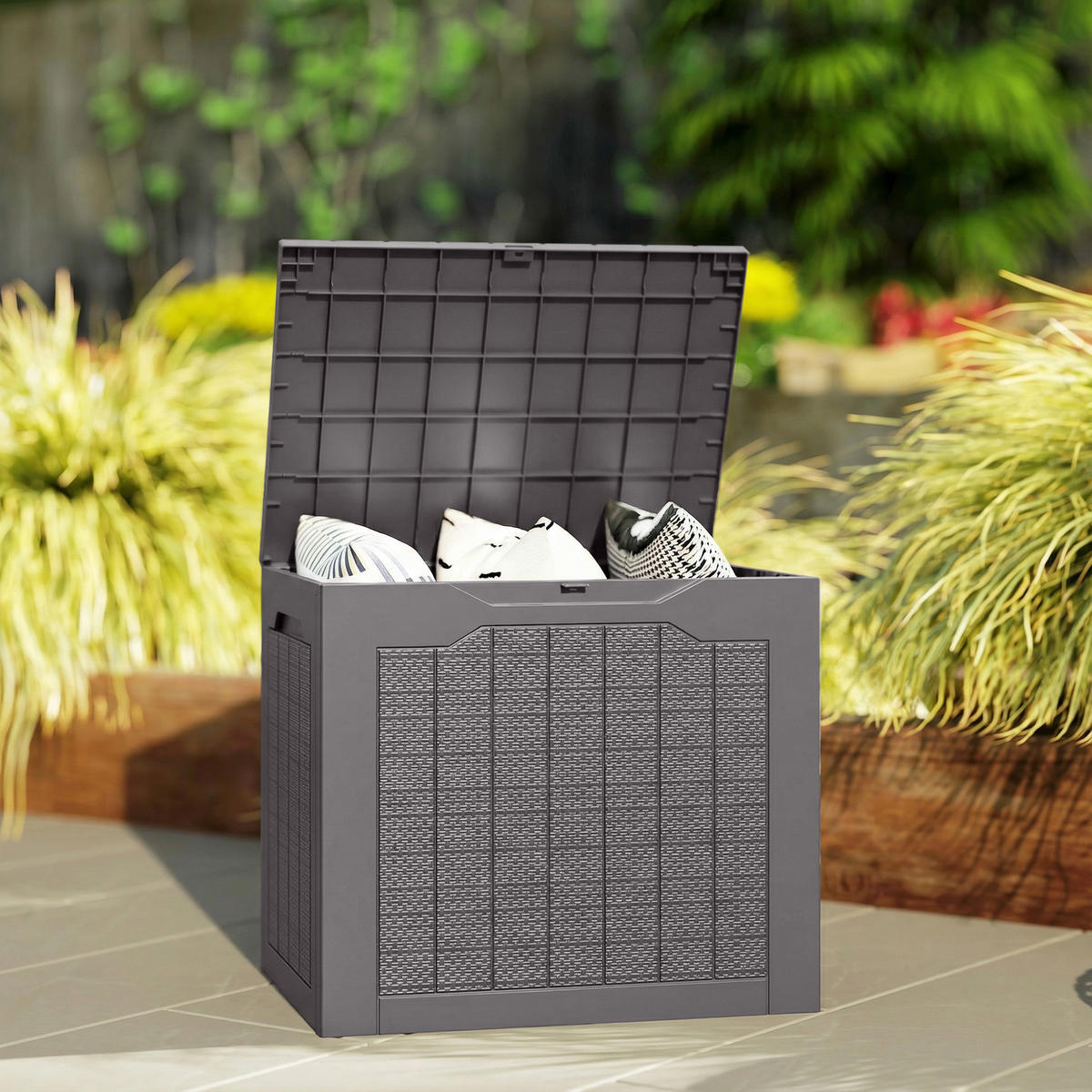 KISSENBOX DE-18682 Braun - Braun, Kunststoff (41/50/56cm) - ComfortXL