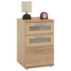 NACHTTISCH MARIKE - Sonoma Eiche, Holzwerkstoff (40/63/38cm) - CARO-Möbel
