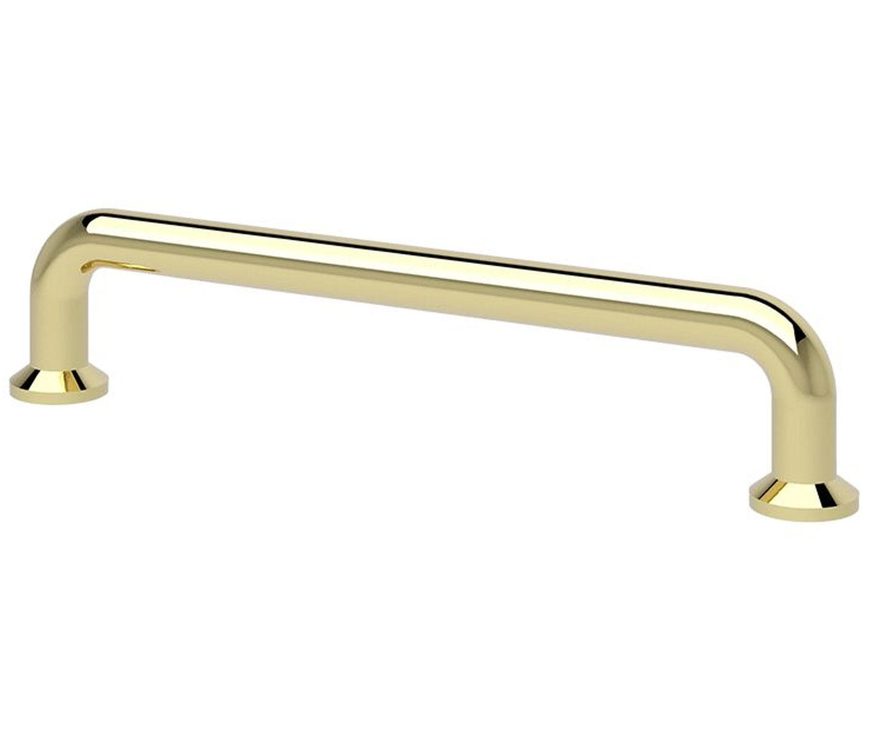 MÖBELGRIFF BA 256mm, Küchengriff Goldfarbig glänzend, Türgriff Lira - Goldfarben, Metall (0.9/3/27.2cm)