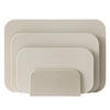 SCHNEIDEBRETTER-SET Choptima humus - Beige, Kunststoff (35/26cm) - Rosti