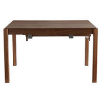 ESSTISCH Ausziehbar Skandinavisch Nussbaumoptik Rechteckig B125-238 cm AGALI - Walnussfarben, Holz (238/94/75cm) - Miliboo