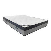 STANDARDMATRATZE - 2 Personen - Stoff - Weiß - - Weiß, Textil (180/200cm) - Vente-Unique
