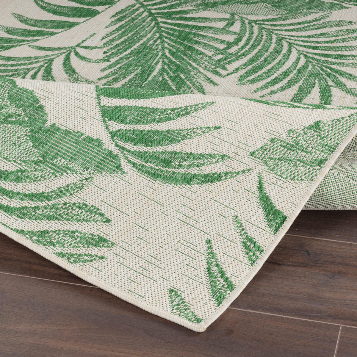 OUTDOORTEPPICH 160/213 cm Grün - Grün, Kunststoff/Textil (160/213cm) - LIVABLISS