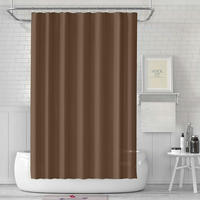 DUSCHVORHANG 180 x 180 cm PEVA Kaffee - Braun, Kunststoff (180/180cm)