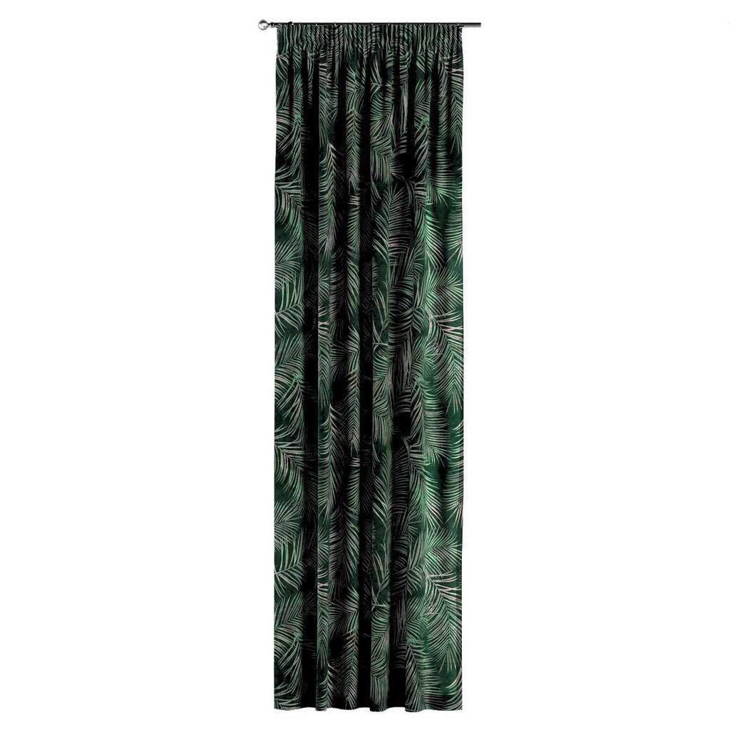 Thumbnail - Dekoria Vorhang, Grün, Textil, 130x245 cm, Oeko-Tex®, Wohntextilien, Gardinen & Vorhänge, Fertiggardinen