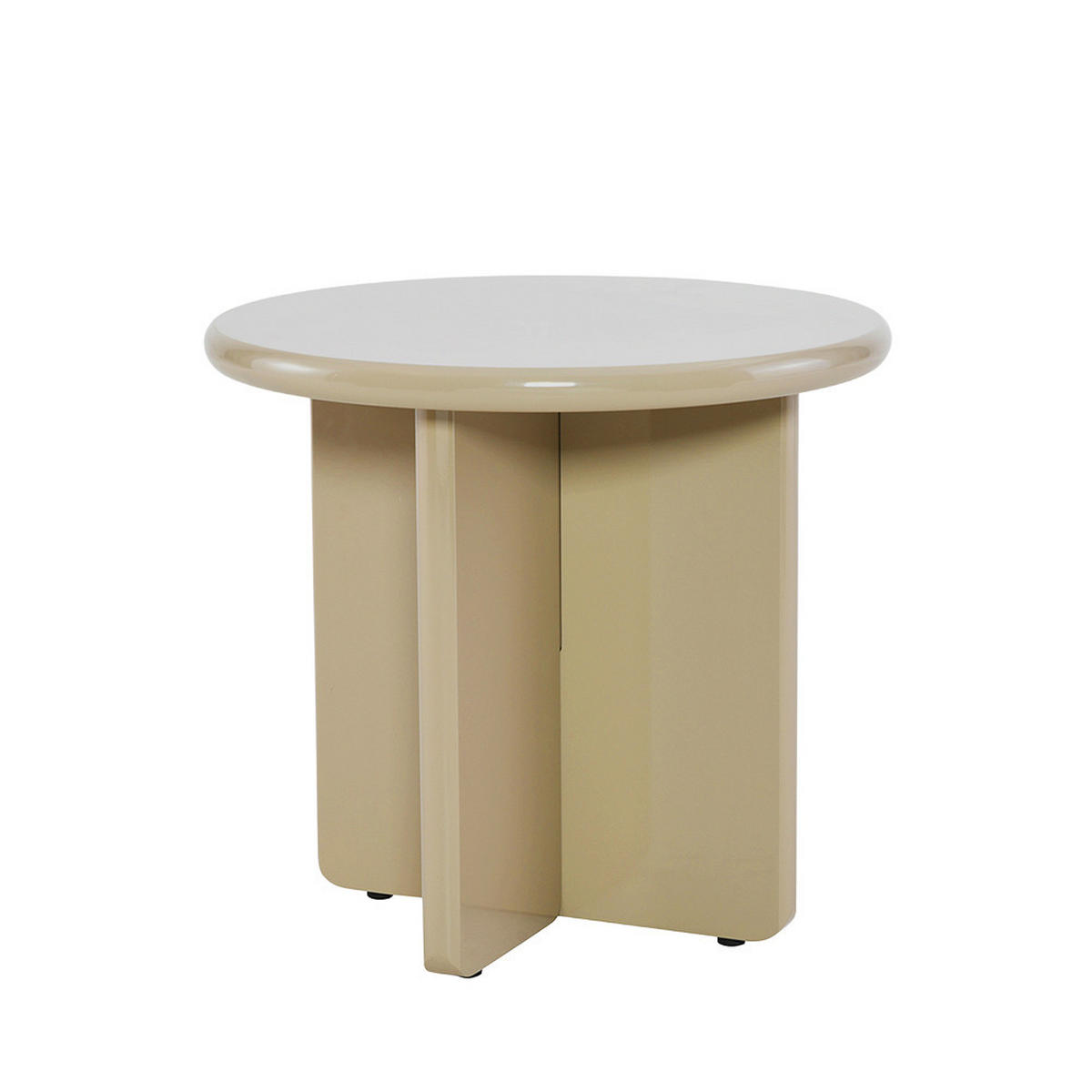 BEISTELLTISCH - Grau - Greige, Holz (50/50/45cm) - Drawer