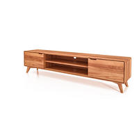 GREG HIFI-SCHRANK Kernbuche - Kernbuche, Holz (220/48/40cm) - byoak