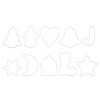 AUSSTECHFÖRMEN Edelstahl 10er-Set - Silberfarben, Metall (27.5/30/2cm)