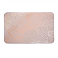 BADTEPPICH Hosta 70 x 110 cm - Beige, Textil (70/110cm) - Sanilo