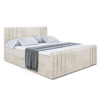 BOXBETT CELESTIA-Z - 180x200 cm - H3 - Ecru - Ecru, Holzwerkstoff (180/200cm) - ALTDECOR