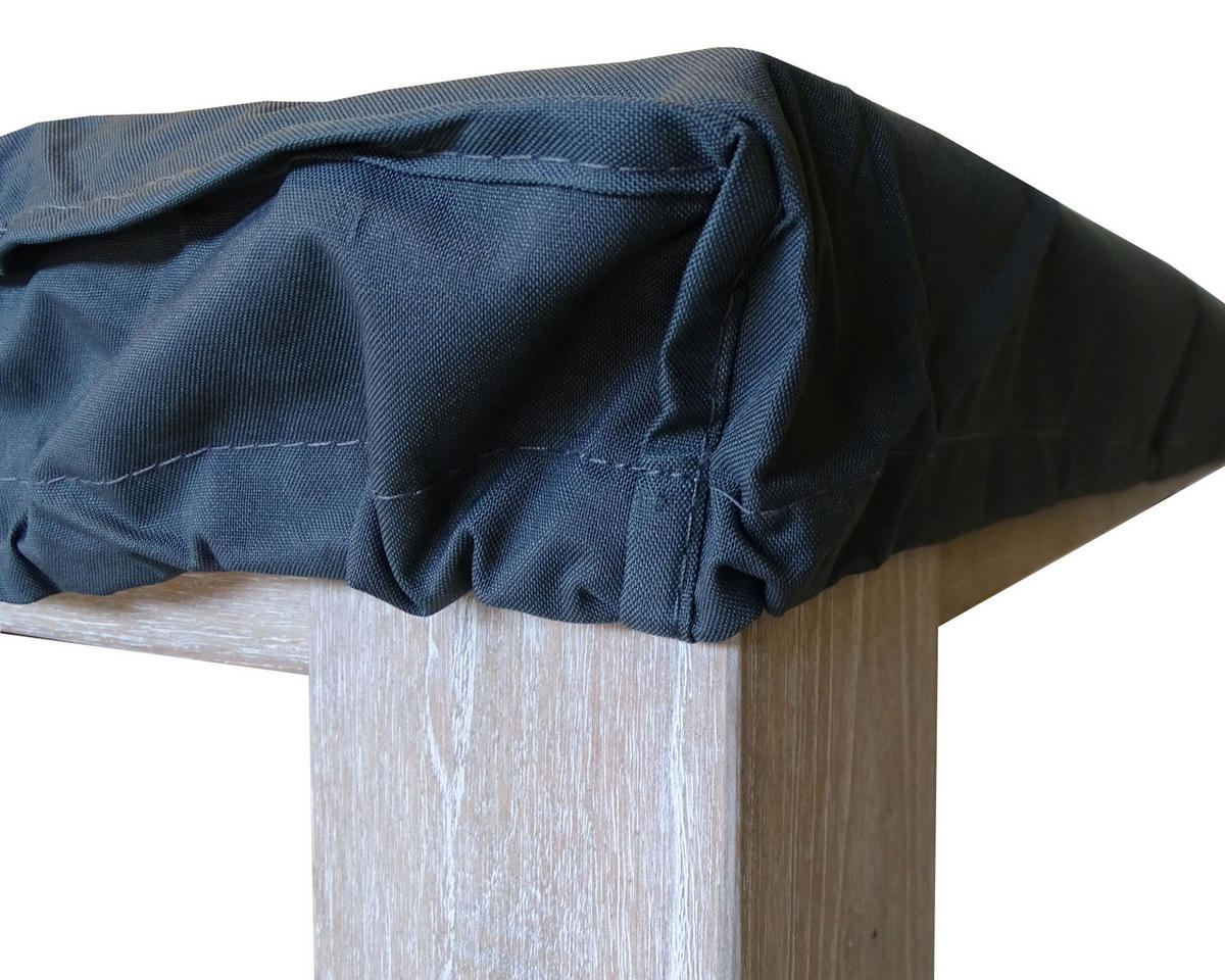 ABDECKUNGEN zu Holztischen 160x90cm - Grau, Textil (90/7/160cm) - QUICK STAR