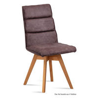 ESSZIMMERSTUHL drehbar (4er-Set) Doris 47x92x60 Eiche geölt/Braun - Eichefarben/Braun, Kunststoff (60/92/47cm) - 58aufmkessel