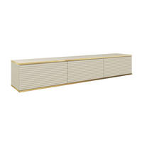 LOWBOARD - Dayn Wave RTV-175 MDF - Beige - Beige, Holzwerkstoff (175/30/32cm)