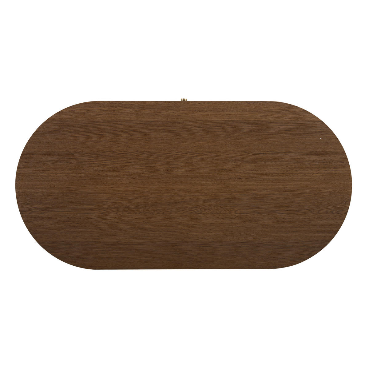 COUCHTISCH aus MDF 100x50x36 cm Walnussholz mit Schublade und Rolltüren - Walnussfarben, Holzwerkstoff (100/50/36cm) - IVMEU