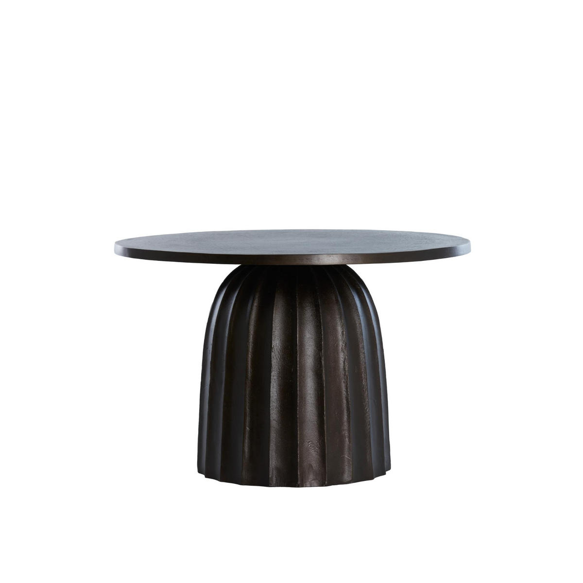 BEISTELLTISCH Veglia Braun 60/60/38 cm - Braun, Metall (60/60/38cm) - Light & Living