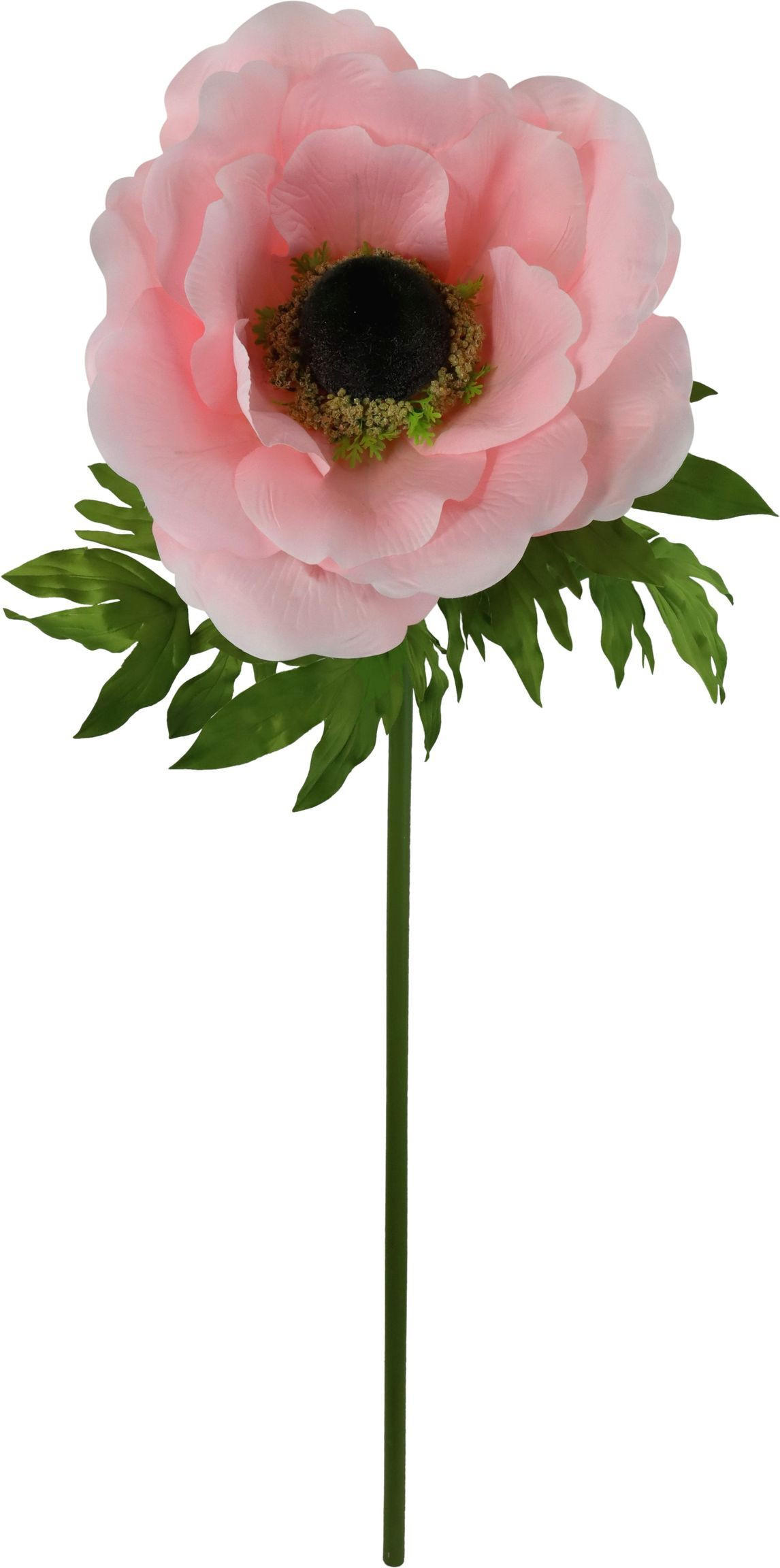 RIESENBLUME Anemone rosa - Rosa, Kunststoff (140cm) - FURNARO