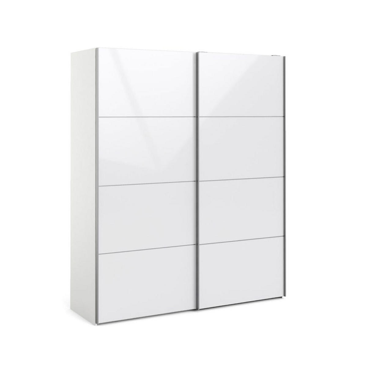 GARDEROBENSCHRANK weiß - Weiß, Holzwerkstoff (182/220/62cm) - ebuy24