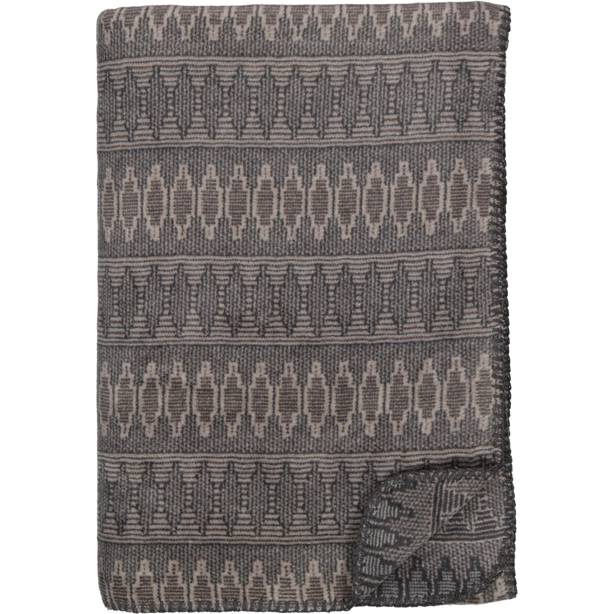 WOHNDECKEN MALINDI GRAPHITE - Graphitfarben, Textil (150/200cm) - Villeroy & Boch