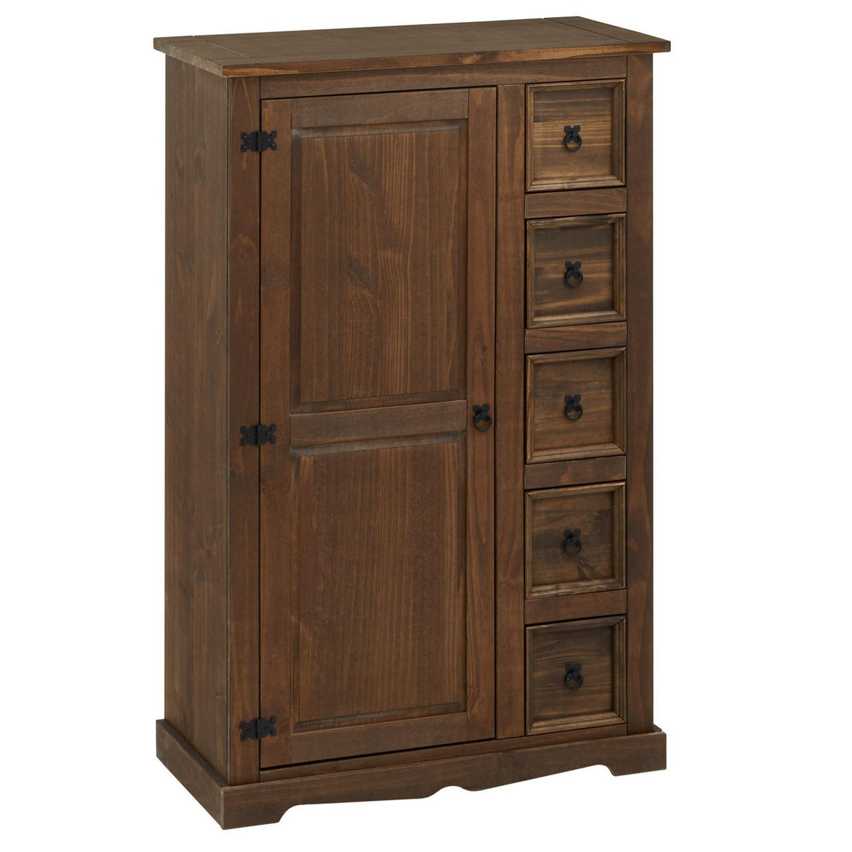 KOMMODE TEQUILA - Braun, Holz (95/150/45cm) - IDIMEX