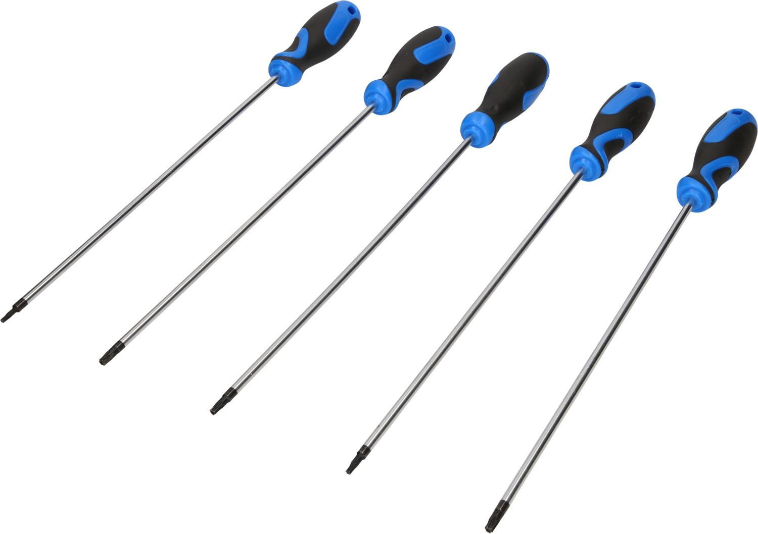 TORX-SCHRAUBENDREHER-SATZ, 5-TLG - Multicolor, Kunststoff/Metall (50/20cm) - BRILLIANT TOOLS