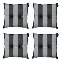 SITZKISSEN Alice 50/50 cm 4er-Set - Grau, Textil (50/5/50cm) - Madison