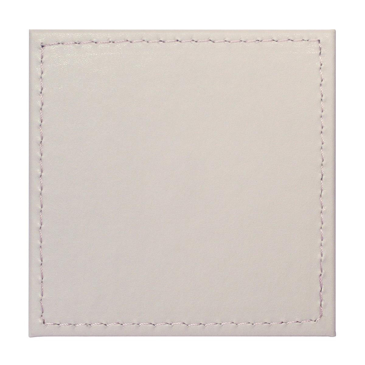 UNTERSETZER Altrosa/Stein, 4er Set - Altrosa, Textil (10/10cm) - Freeform