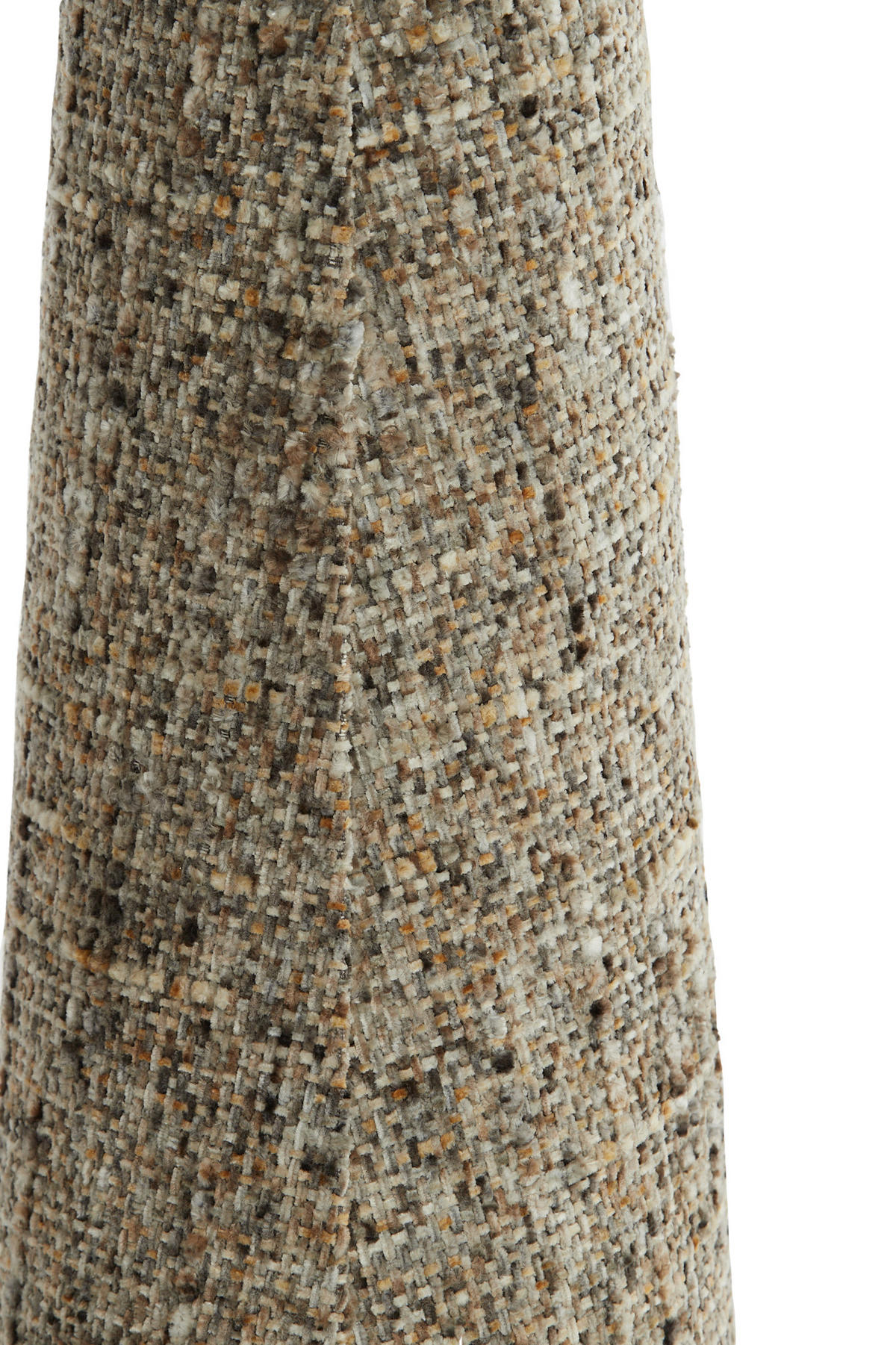 LAMPENSCHIRM Osire Grau 19/12.5/46.5 cm - Grau, Textil (19/12.5/46.5cm) - Light & Living