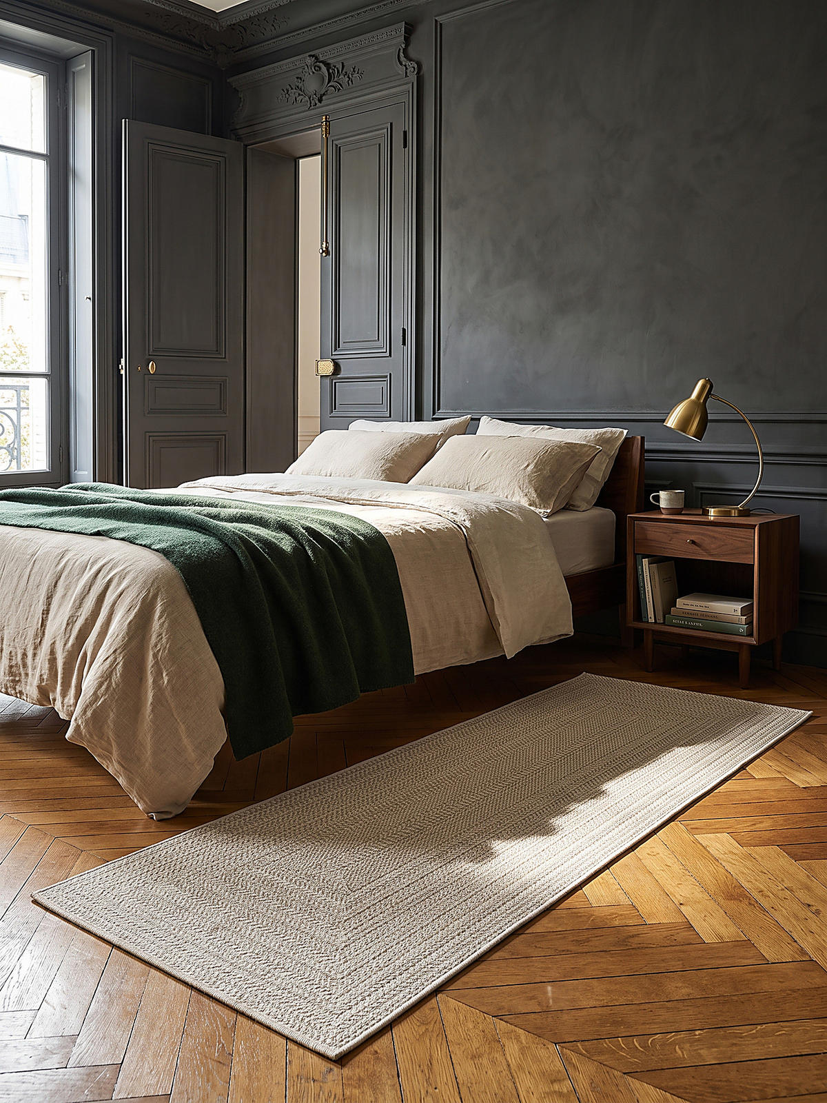 TEPPICHLÄUFER Bordüre CORDEV Polypropylen Creme 80 x 150 cm - Beige, Textil (80/150cm) - KADIMA DESIGN