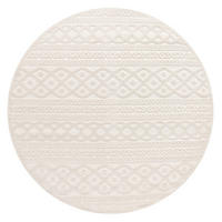 OUTDOORTEPPICH 120/120 cm Cotton 231 - Creme, Kunststoff (120/120cm) - Paco Home