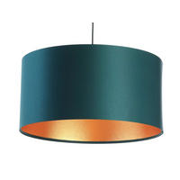 HÄNGELEUCHTE Grün 60/30 cm - Goldfarben/Grün, Kunststoff (60/1.1/30cm) - ONZENO