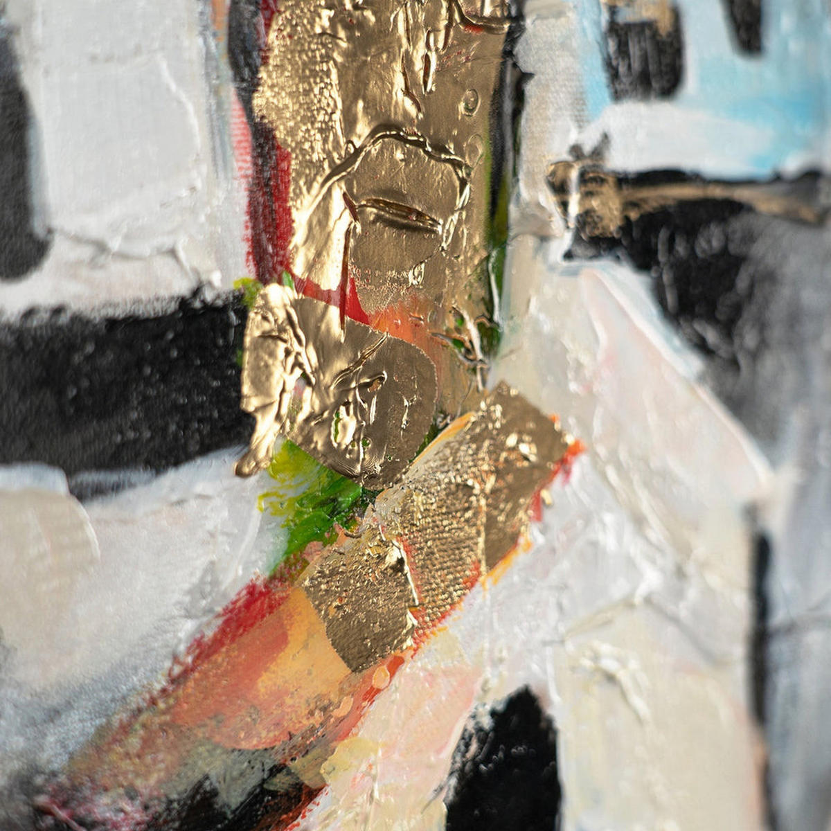 GEMÄLDE Häuschen im Sonnenlicht Schattenfugenrahmen Beige 140x70 cm - Beige, Holz (140/70cm) - YS-art gallery