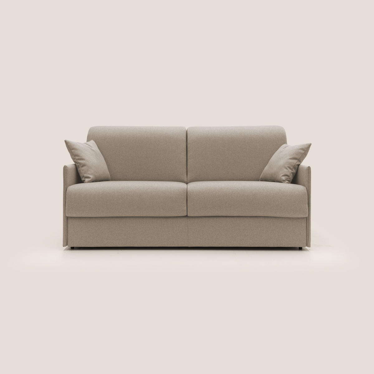 SCHLAFSOFA Evans - Beige, Textil (149/90/96cm) - Divani.store