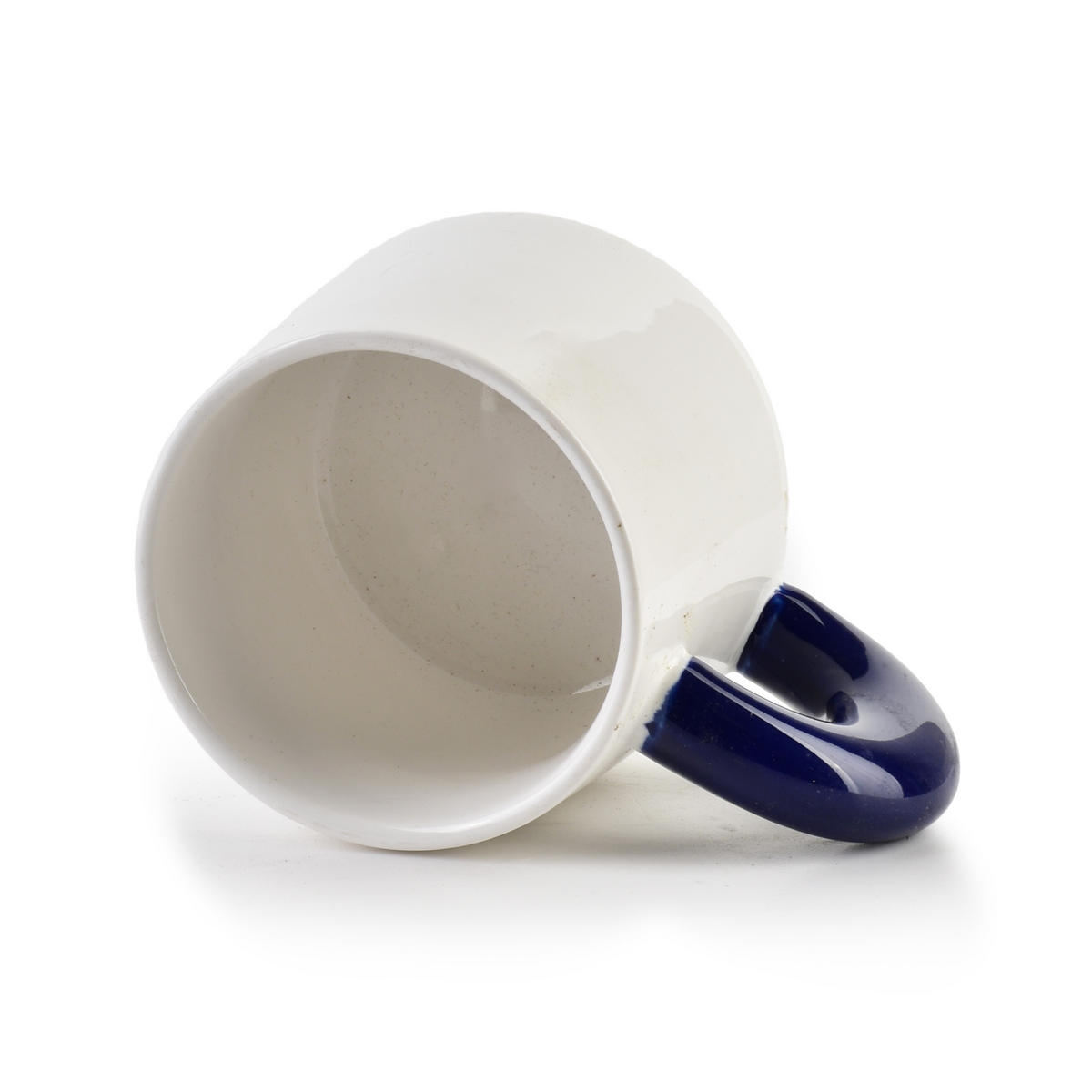 BECHER Basic Nature Blau 13/8.5/8 cm Keramik - Dunkelblau, Keramik (0.25L) - Mondex