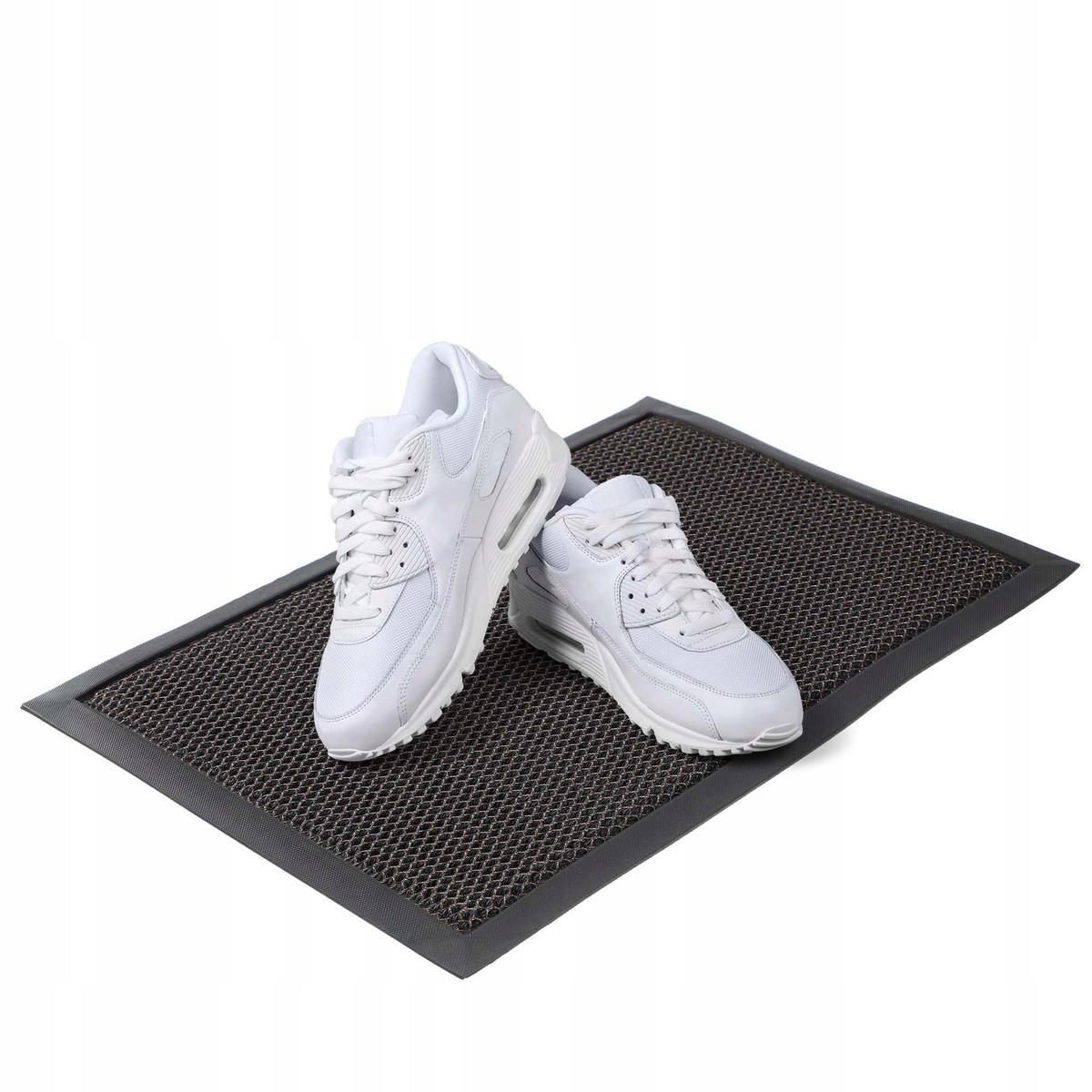 FUSSMATTE 60x40 cm braun - Braun, Kunststoff (60/40cm) - KADAX