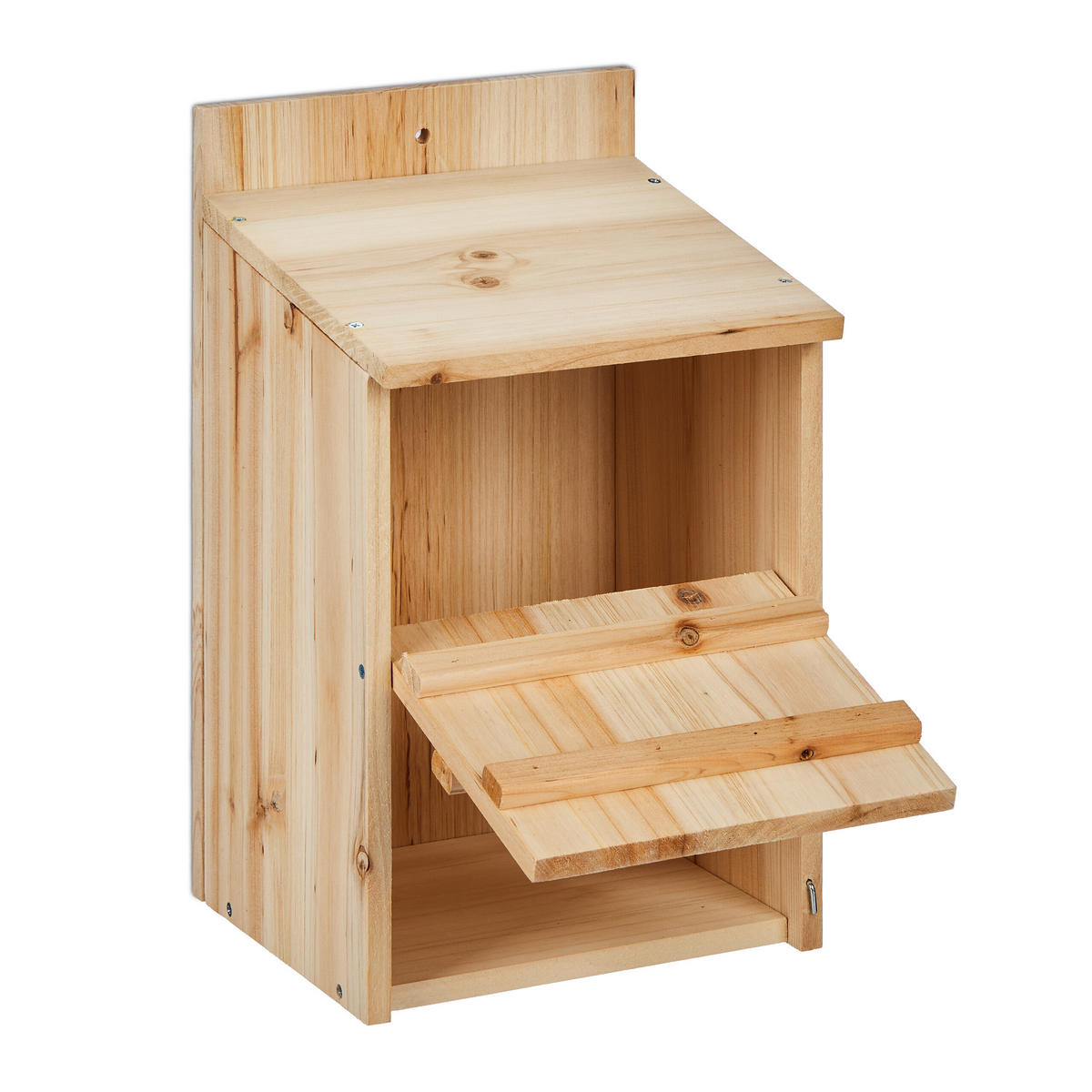 NISTKASTEN - Hellbraun, Holz (22/36/21cm) - Relaxdays