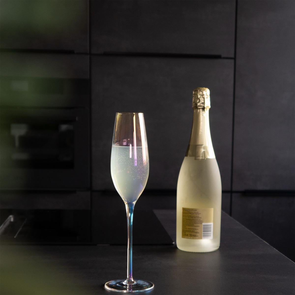 SEKTGLAS-SET 200 ml (6-tlg.) - Transparent, Glas (0.2L) - Intirilife