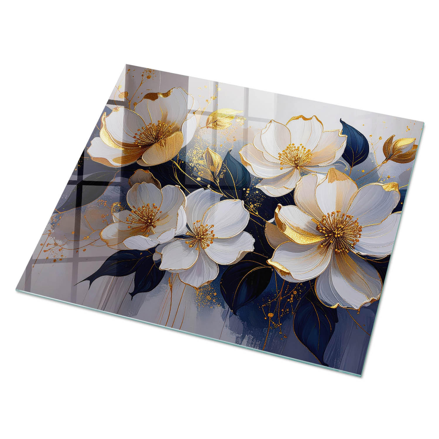 ArtPrintCave Glasplatte Beige 80x60x0.4 cm